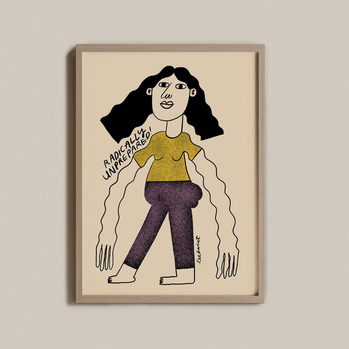 Print "Radically Unprepared" – A4 – Eva Dietrich