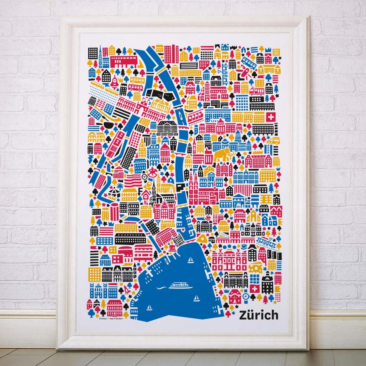 Vianina Zürich Poster 70x100