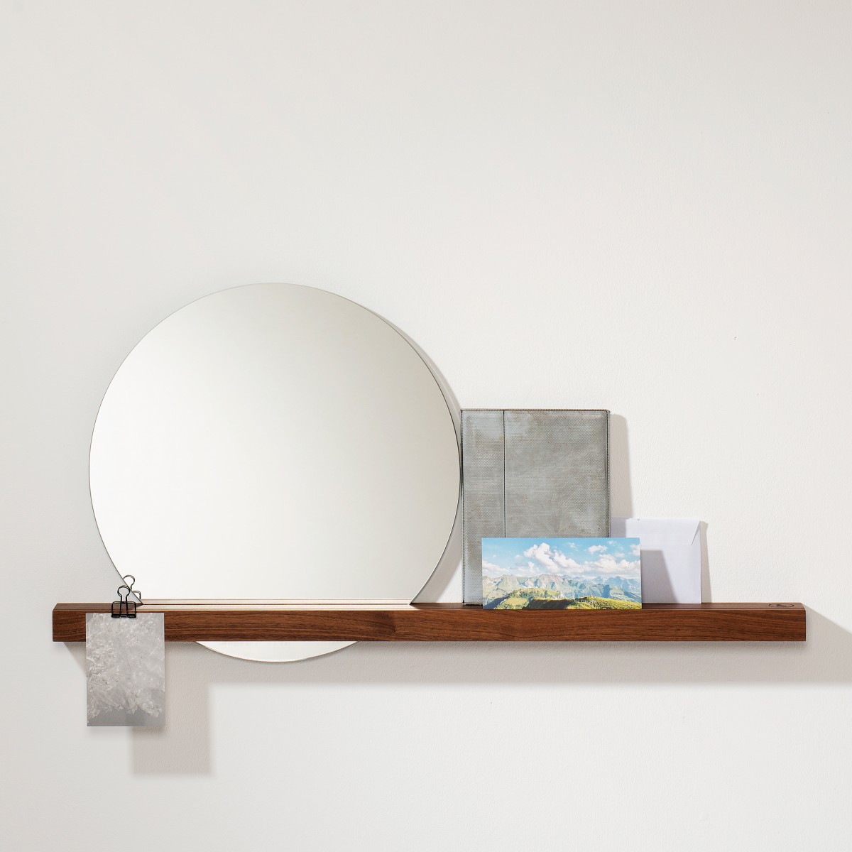 weld & co Wandspiegel Nussbaum 01