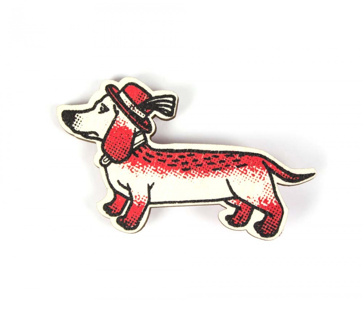 Martin Krusche - Woodpin »Wiener Dog«