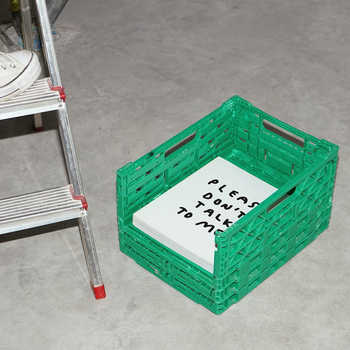 PLEASE DON'T TALK TO ME PRINT– yahya studio, johanna schwarzer