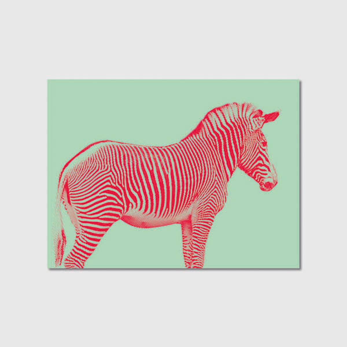 ZEITLOOPS "Zebra", Poster A4 / A3