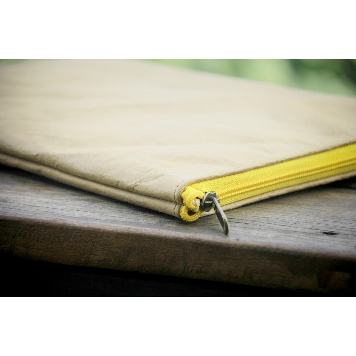Nachhaltige Kraftpapier-Laptoptasche 15–16 Zoll | Waschbare vegane Hülle mit Zipper– Gefüttertes Laptop Sleeve für MacBook Pro/Air,Lenovo,HP