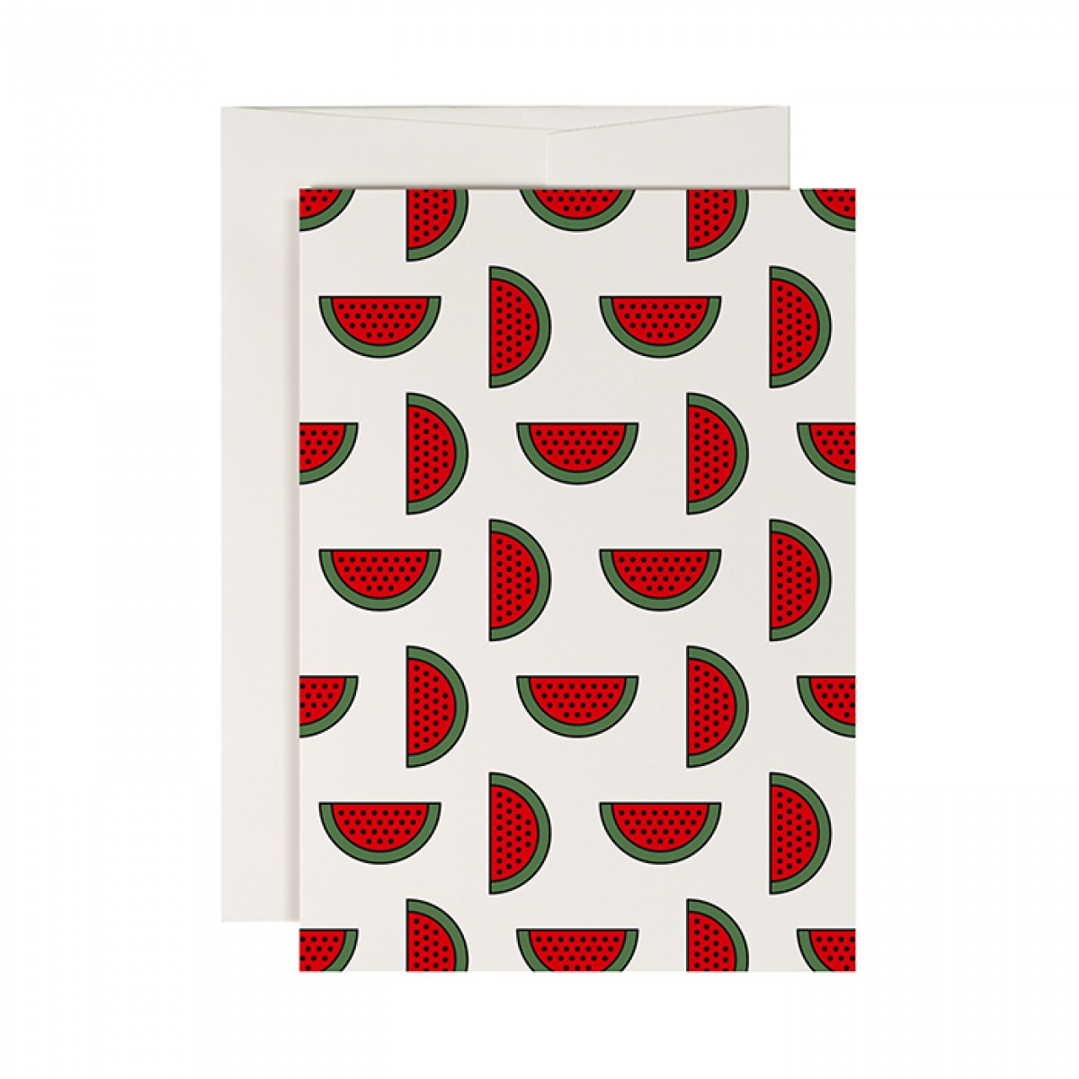 redfries melon punch – Klappkarte DIN A6 mit Umschlag, 3 Stück
