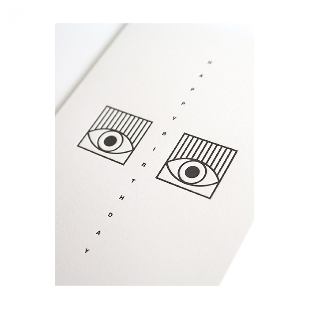 masterpiece – Letterpress-Klappkarte DIN A6 mit Umschlag