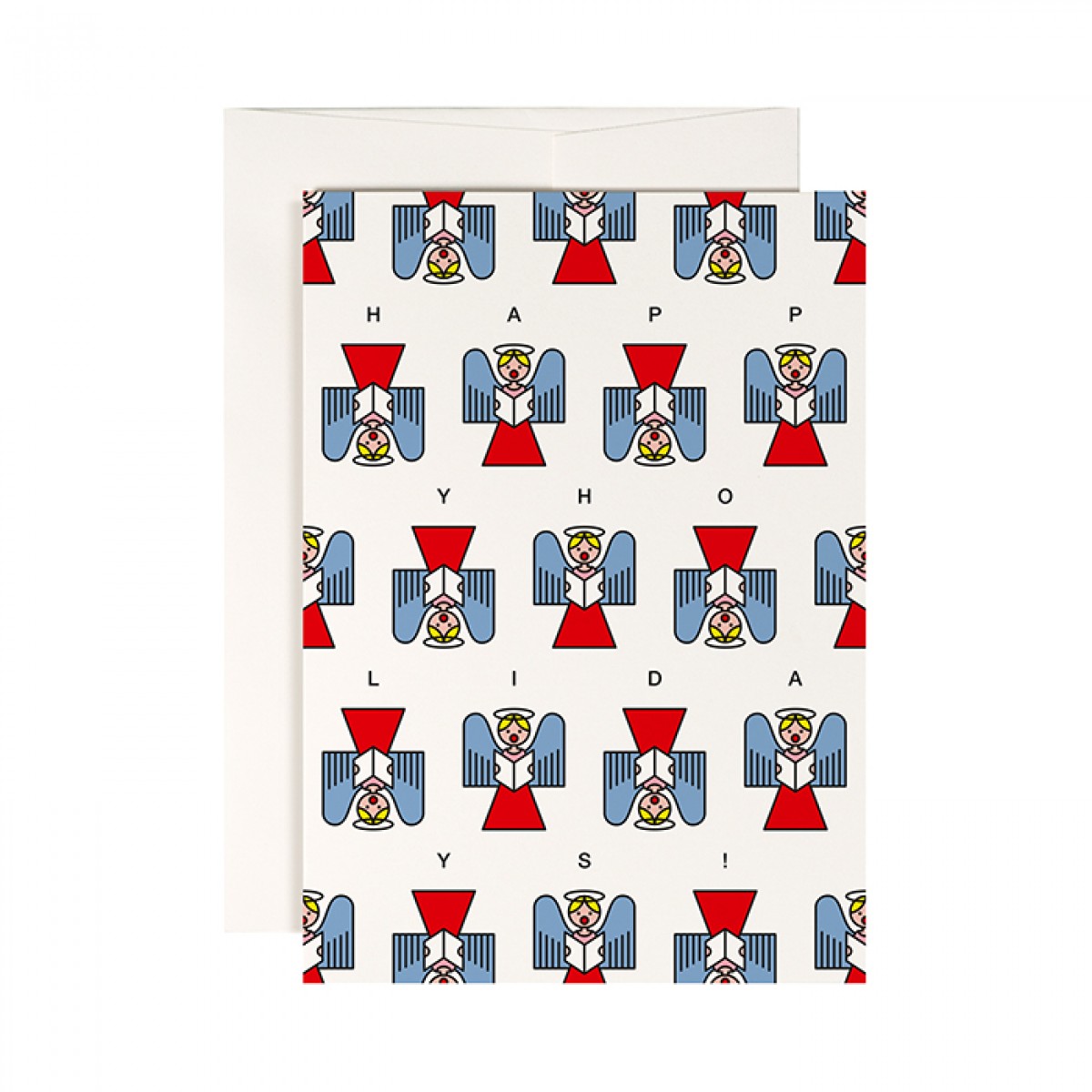 redfries set xmas1 – Set mit 4 Klappkarten DIN A6 mit Umschlag