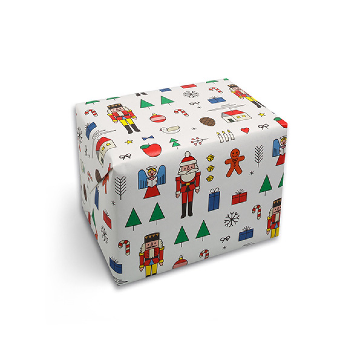 redfries wrap xmas mashup – 6 Bögen Geschenkpapier Weihnachten