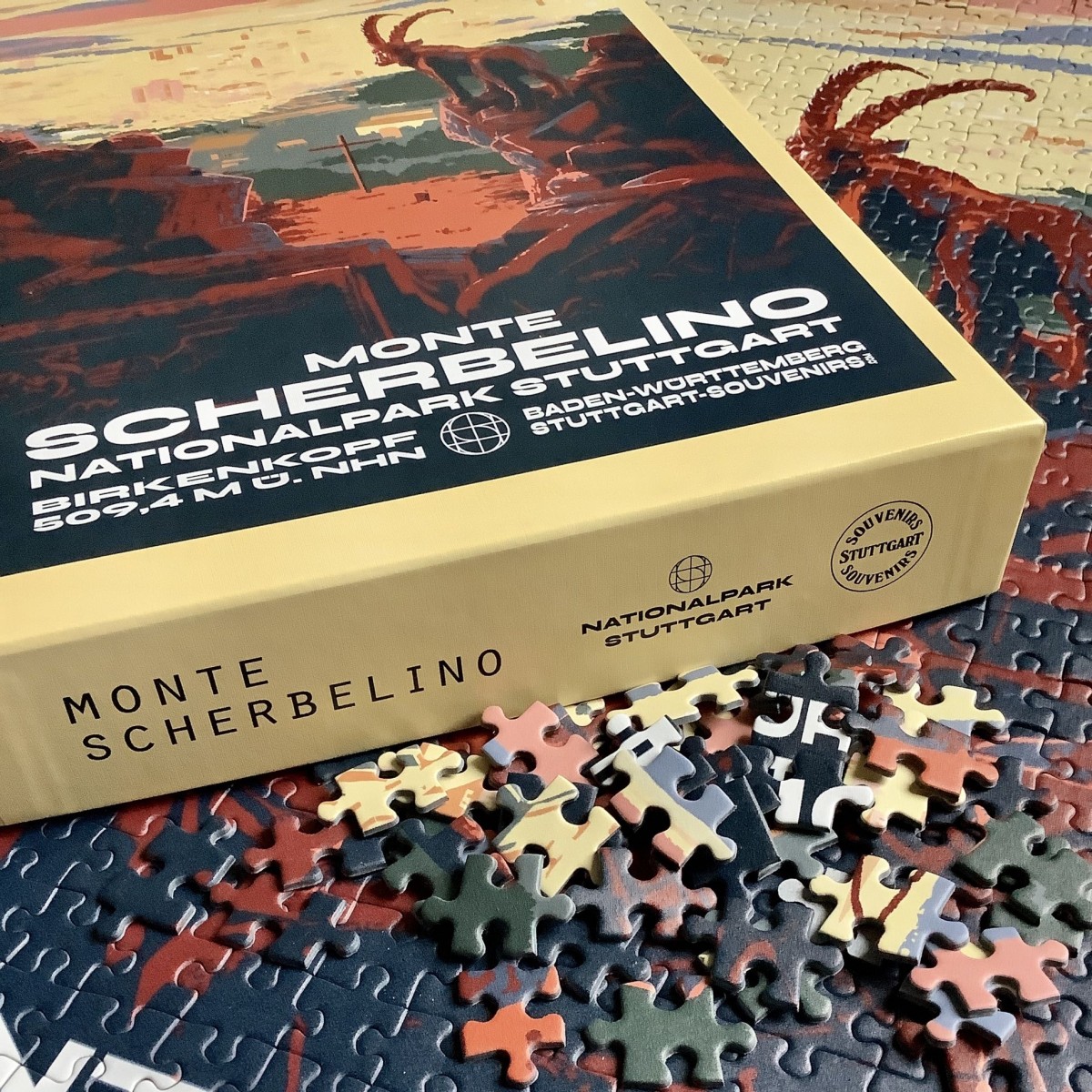 Das Puzzle Kollektiv - Puzzle „Monte Scherbelino“  1000 Teile