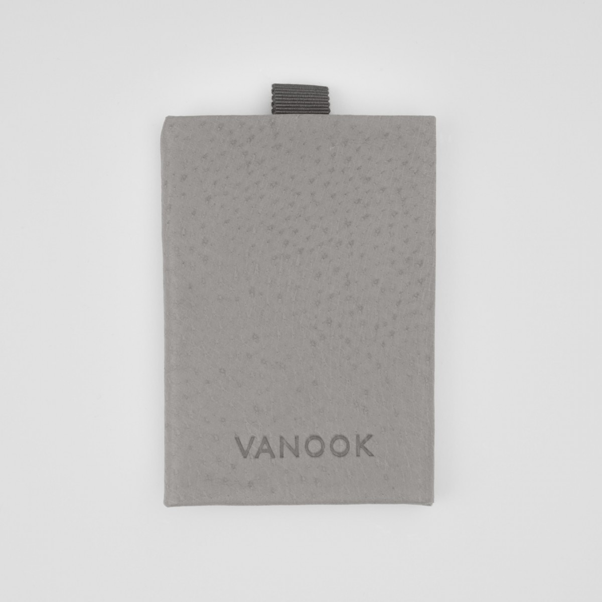 VANOOK Card Case Vertical / Stone