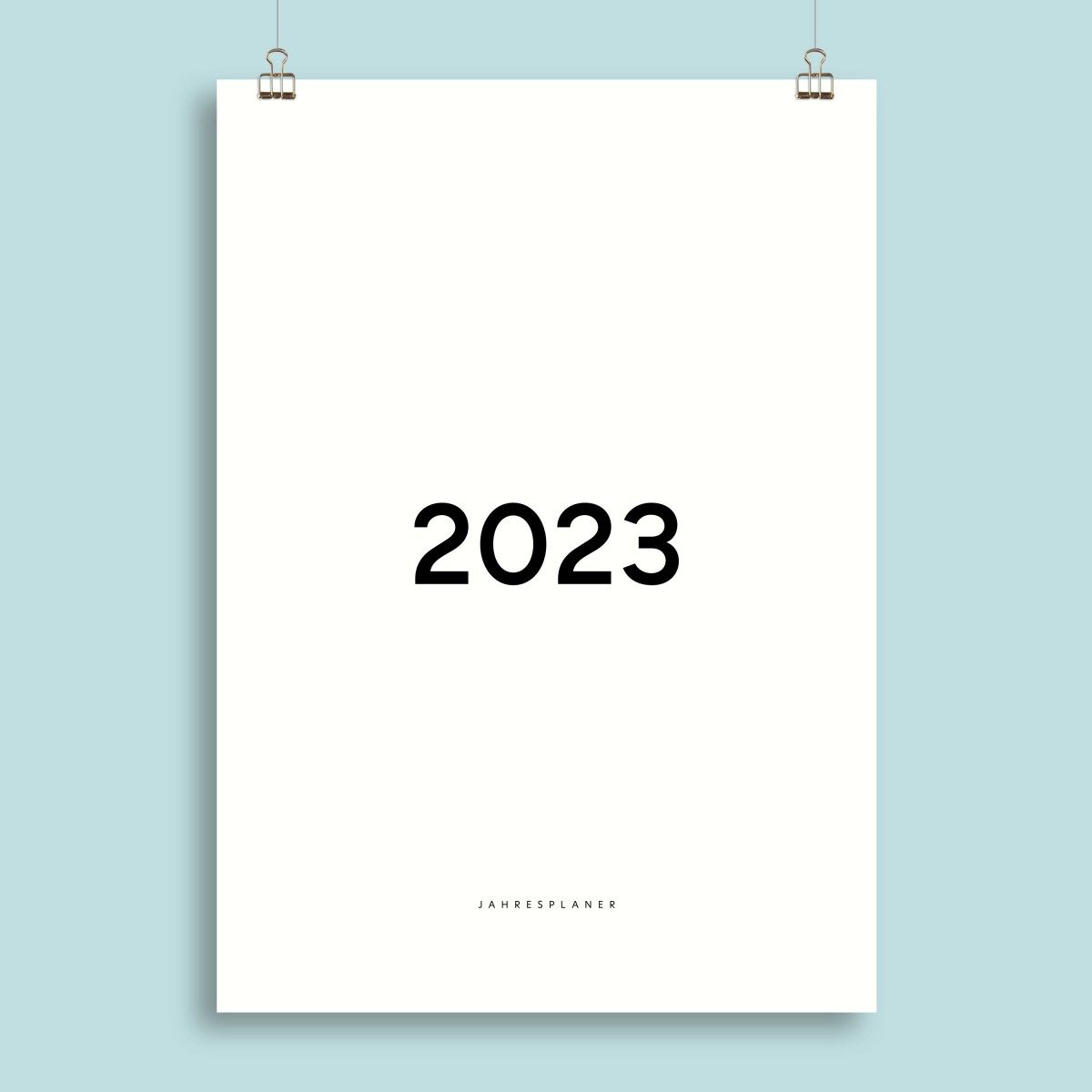 Familienplaner Nr. 02 für 2023 / 3 bis 6 Spalten / Din A3 / frau rippe