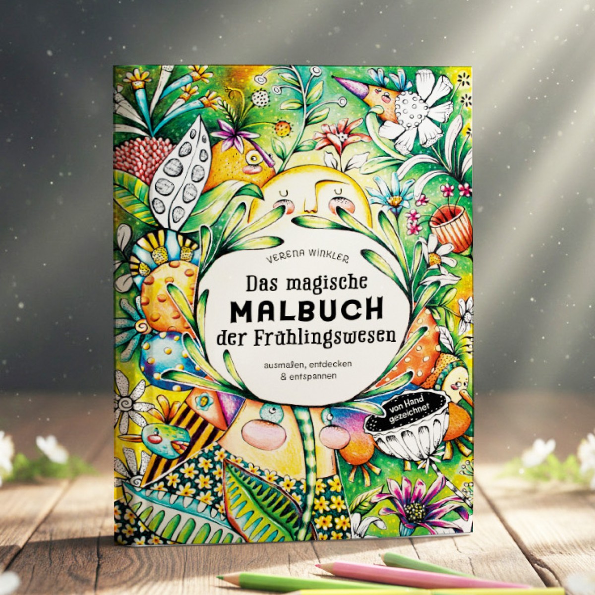 »Frühlings-Malbuch« Erwachsenen-Ausmalbuch zum Entspannen - Verena Pia