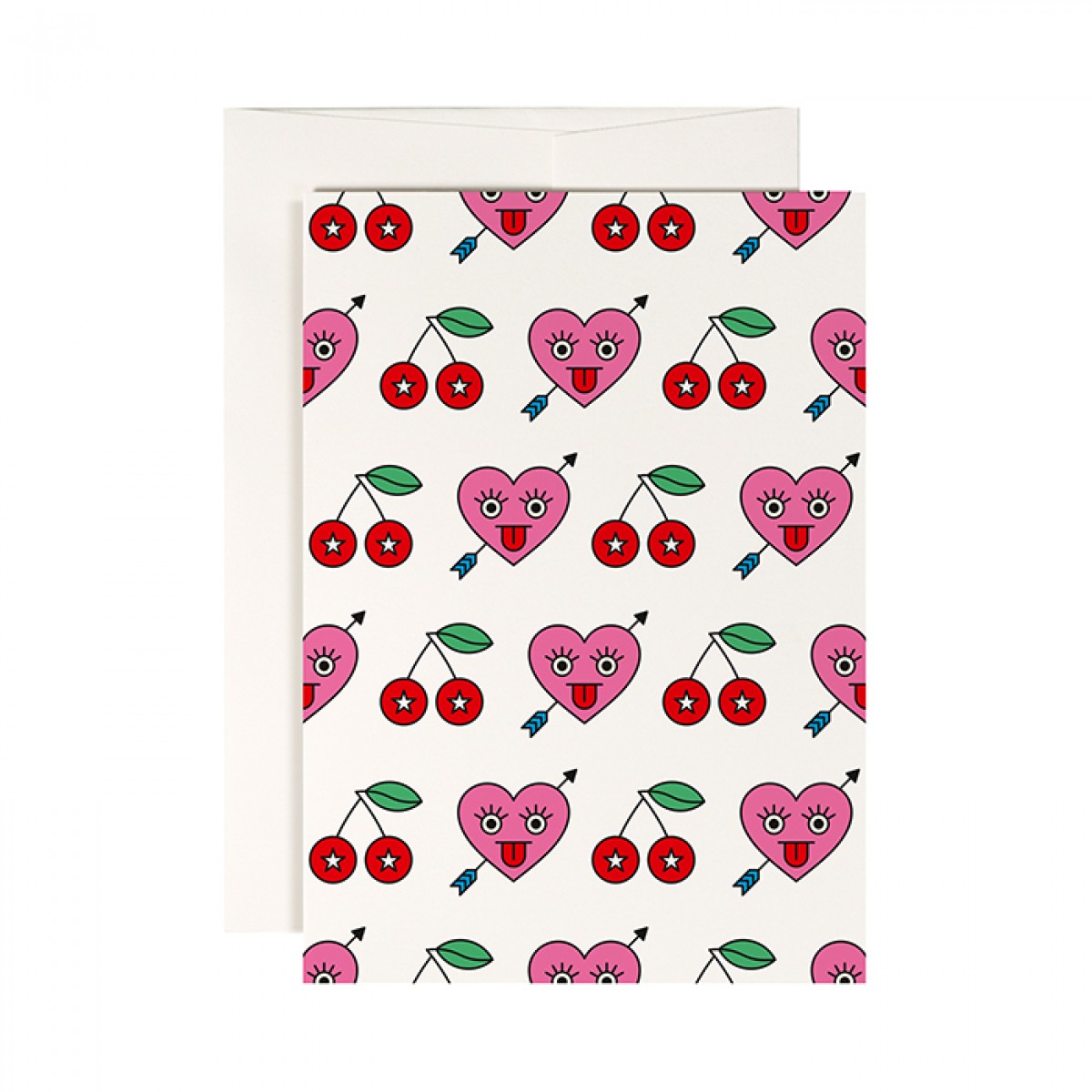 redfries set love confessions – Set mit 4 Klappkarten DIN A6 mit Umschlag