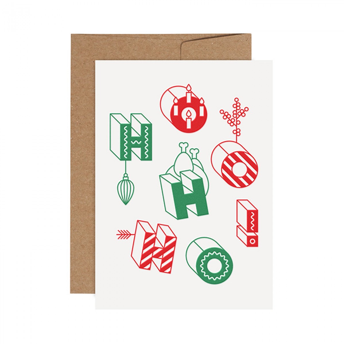 redfries set xmas7 – 4 Klappkarten DIN A6