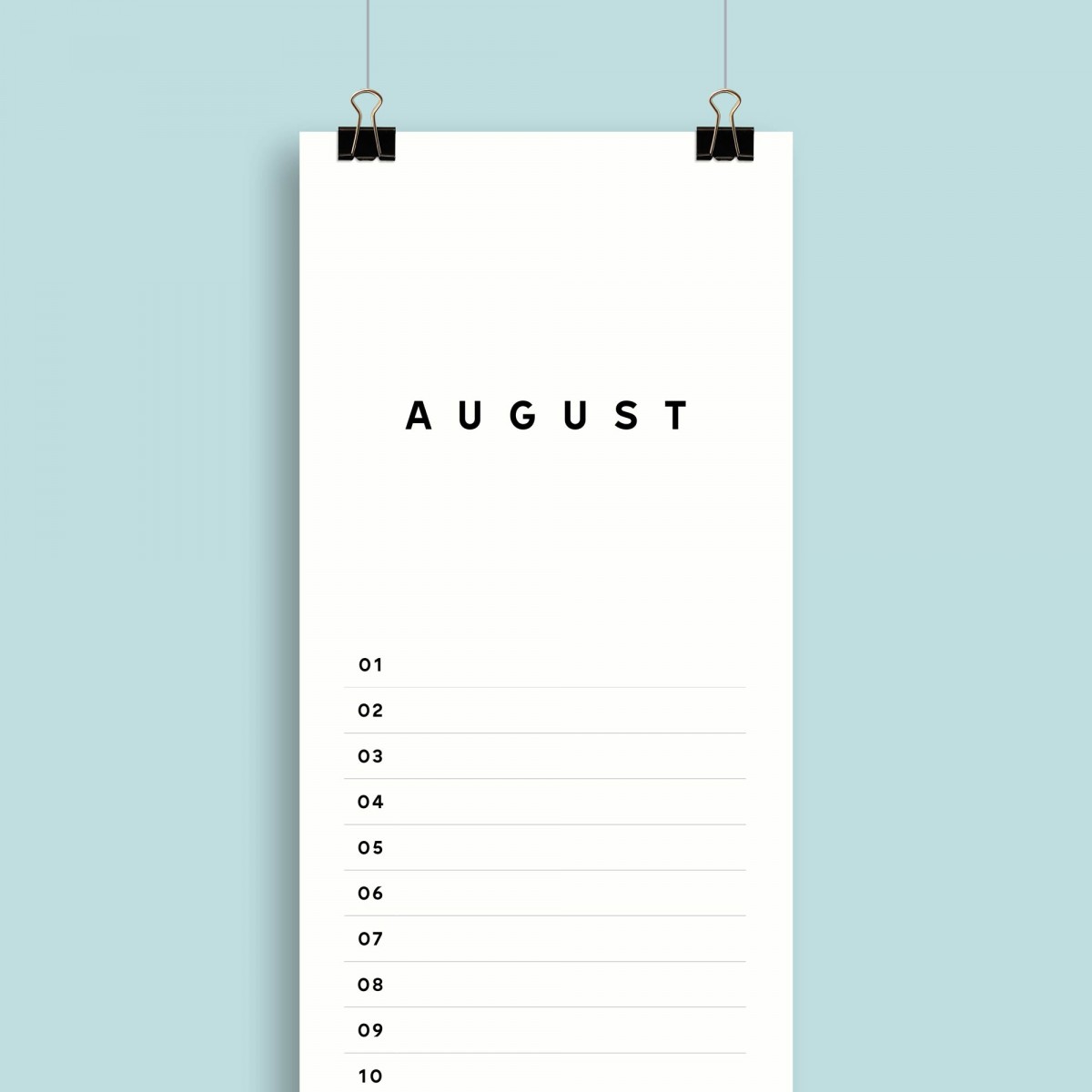 Geburtstagskalender Nr. 02 / immerwährend / frau rippe
