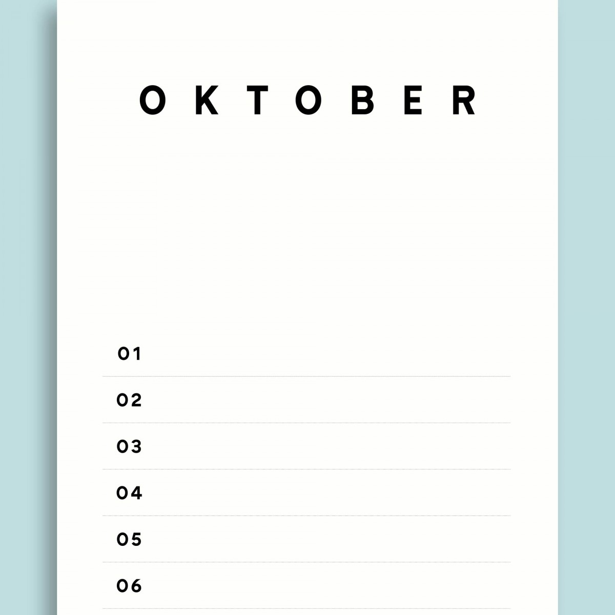 Geburtstagskalender Nr. 02 / immerwährend / frau rippe