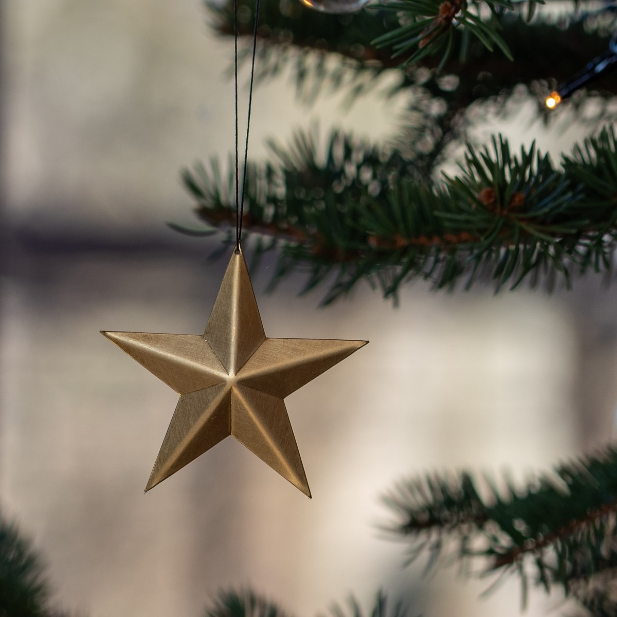 Messing Sterne 04.04 von Lhoch2 - 5er Set