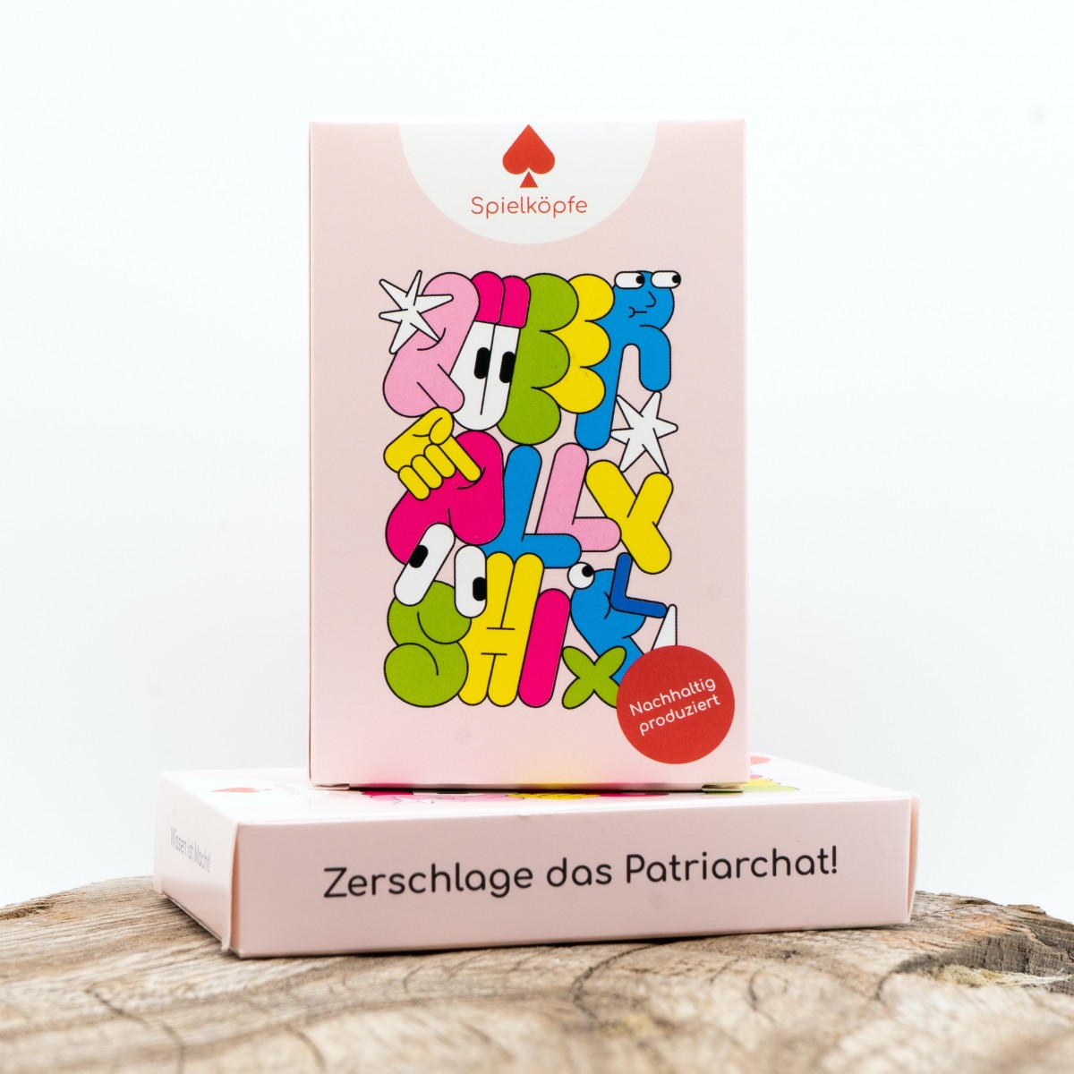 Spielköpfe Queer Allyship: Das nachhaltige Kartenspiel für LGBTQIA+ Allies