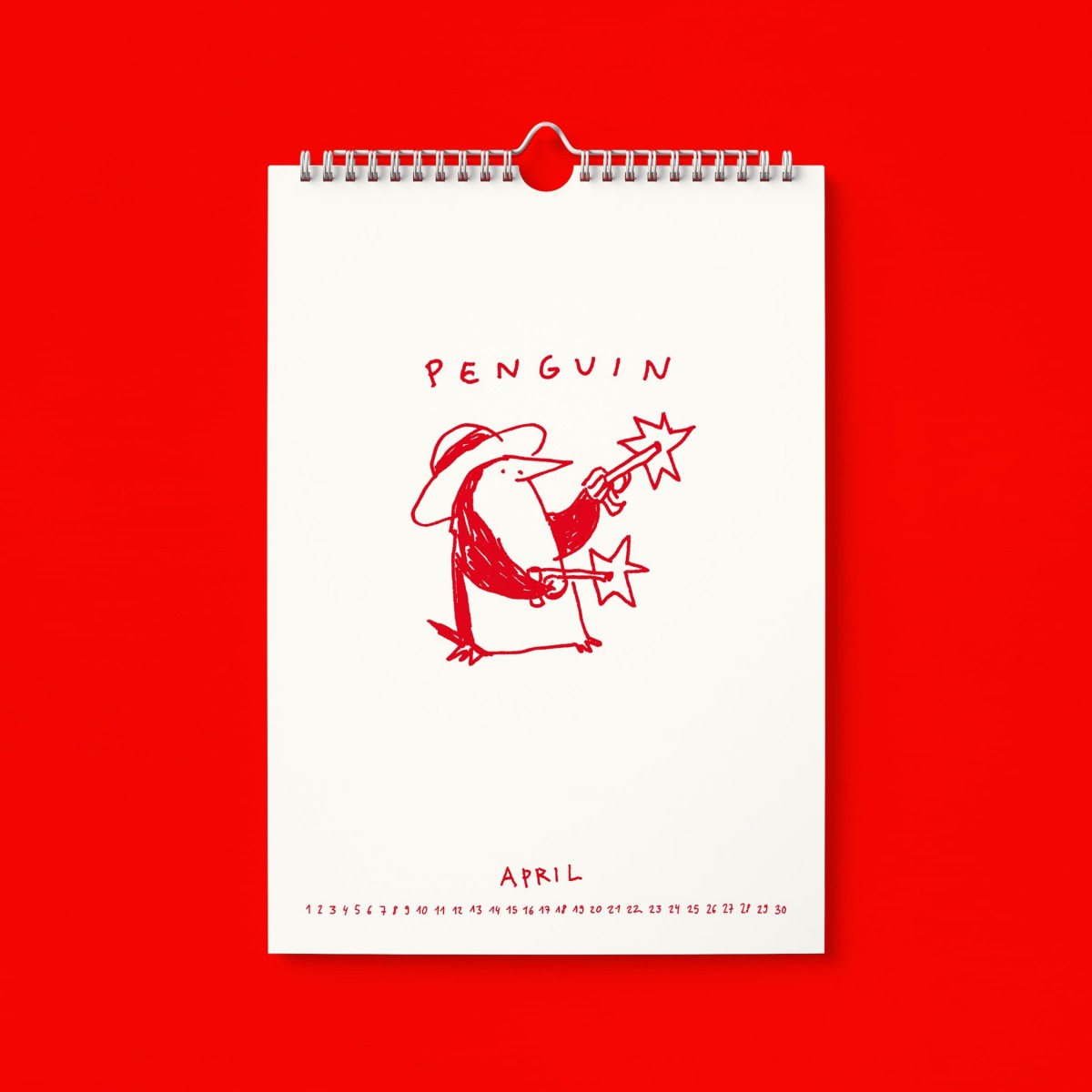 "Ich glaub ich Spinnguin! Schon 2026?!" Kalender by Gianluca Scigliano