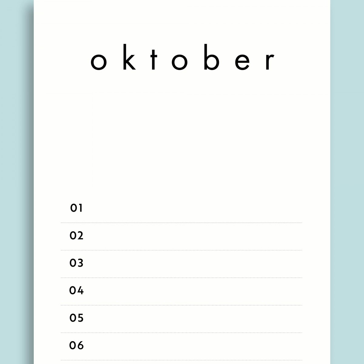 Geburtstagskalender Nr. 04 / immerwährend / frau rippe