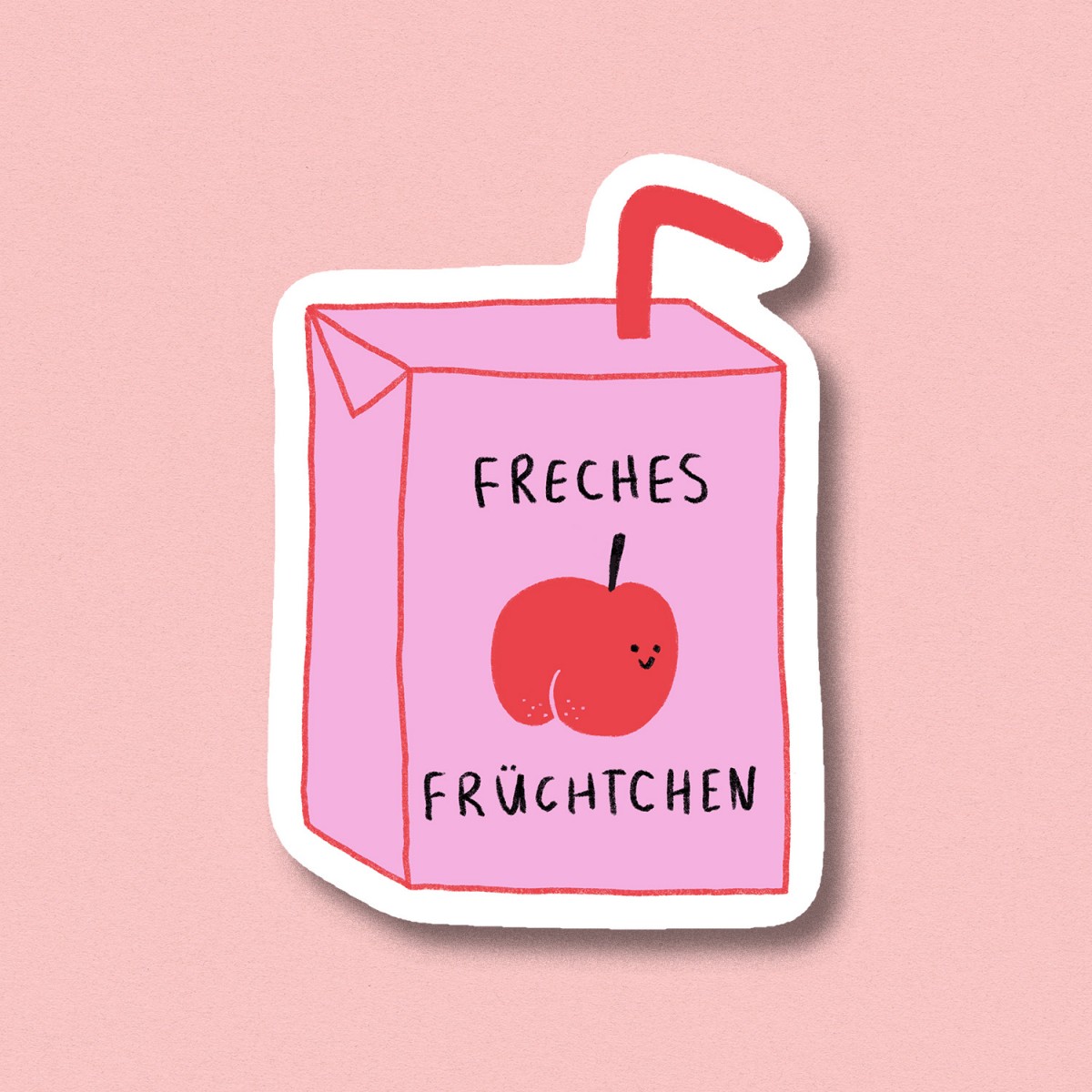 Sticker freches Früchtchen ✿ Jenne Grassmann