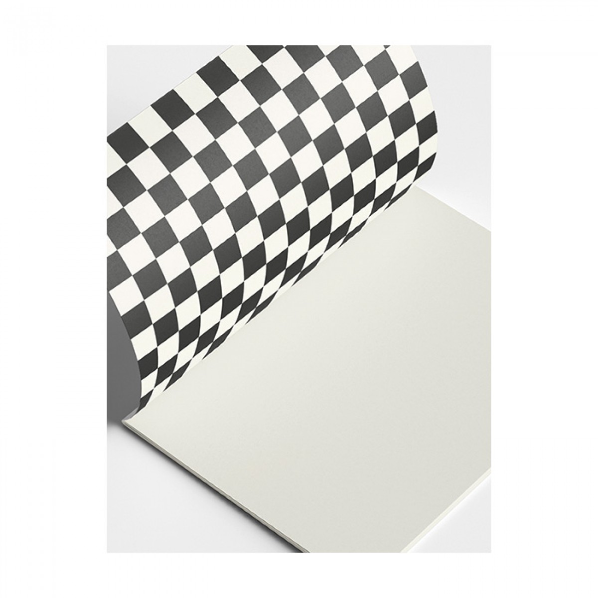 redfries checkered black – Notizheft DIN A5, 2 Stück