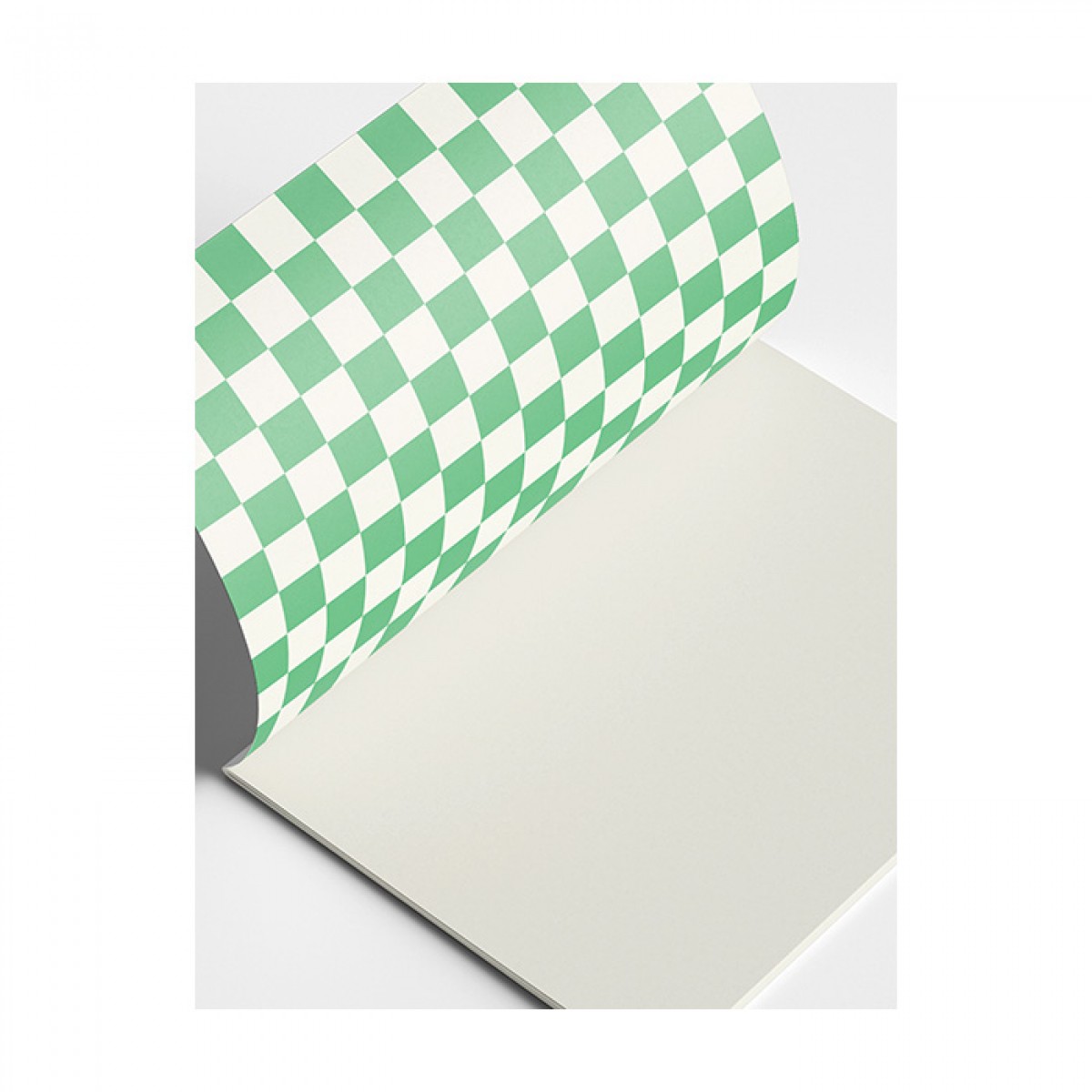 redfries checkered green – Notizheft DIN A5, 2 Stück
