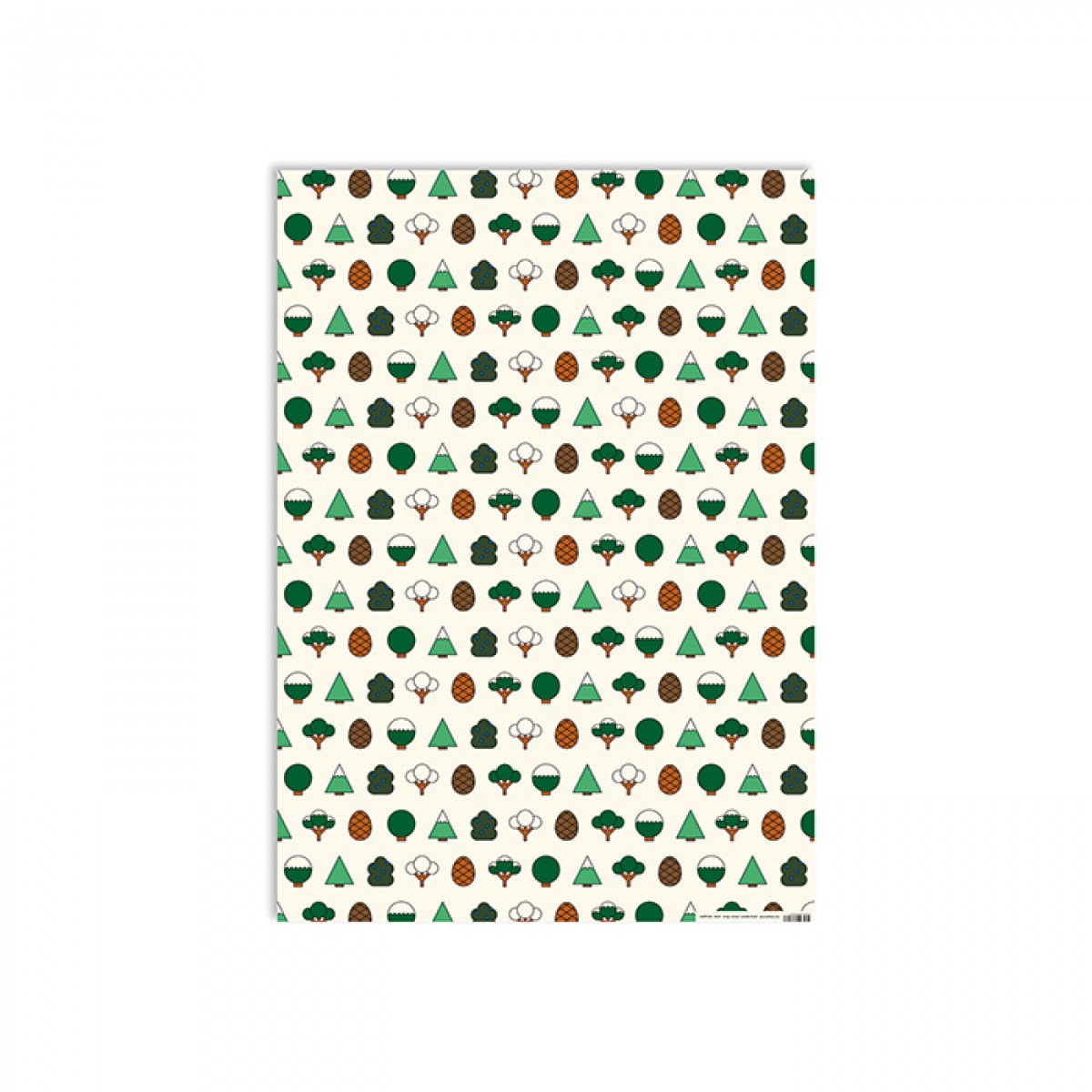 redfries wrap winter wonderland – Geschenkpapier DIN B2, 3 Bögen, Weihnachten
