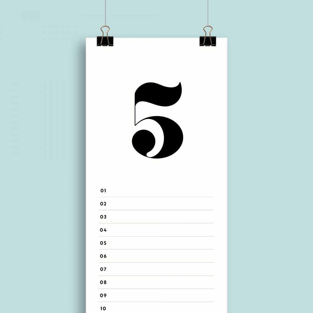 Geburtstagskalender Nr. 06 / immerwährend / frau rippe