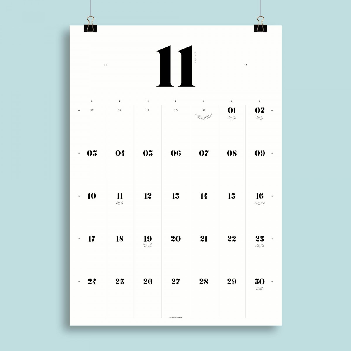 A3 Monatskalender Nr. 06 / ab sofort / frau rippe