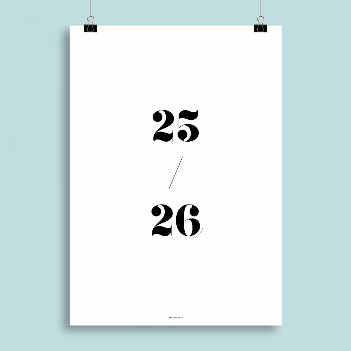 A3 Monatskalender Nr. 06 / ab sofort / frau rippe