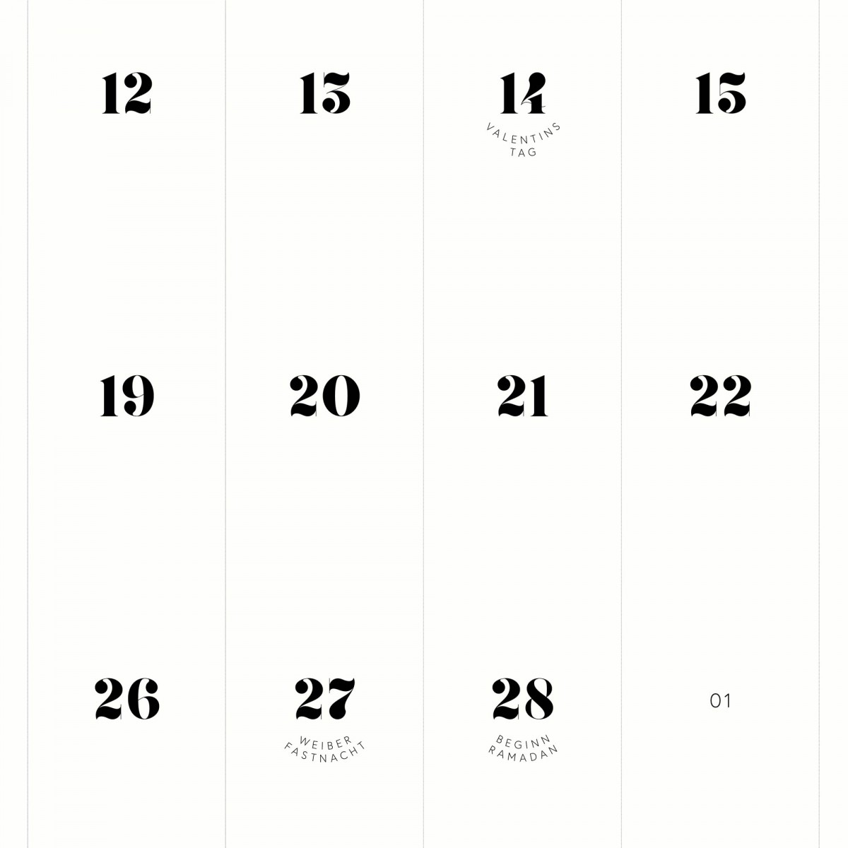A4 Monatskalender Nr. 06 / ab sofort / frau rippe