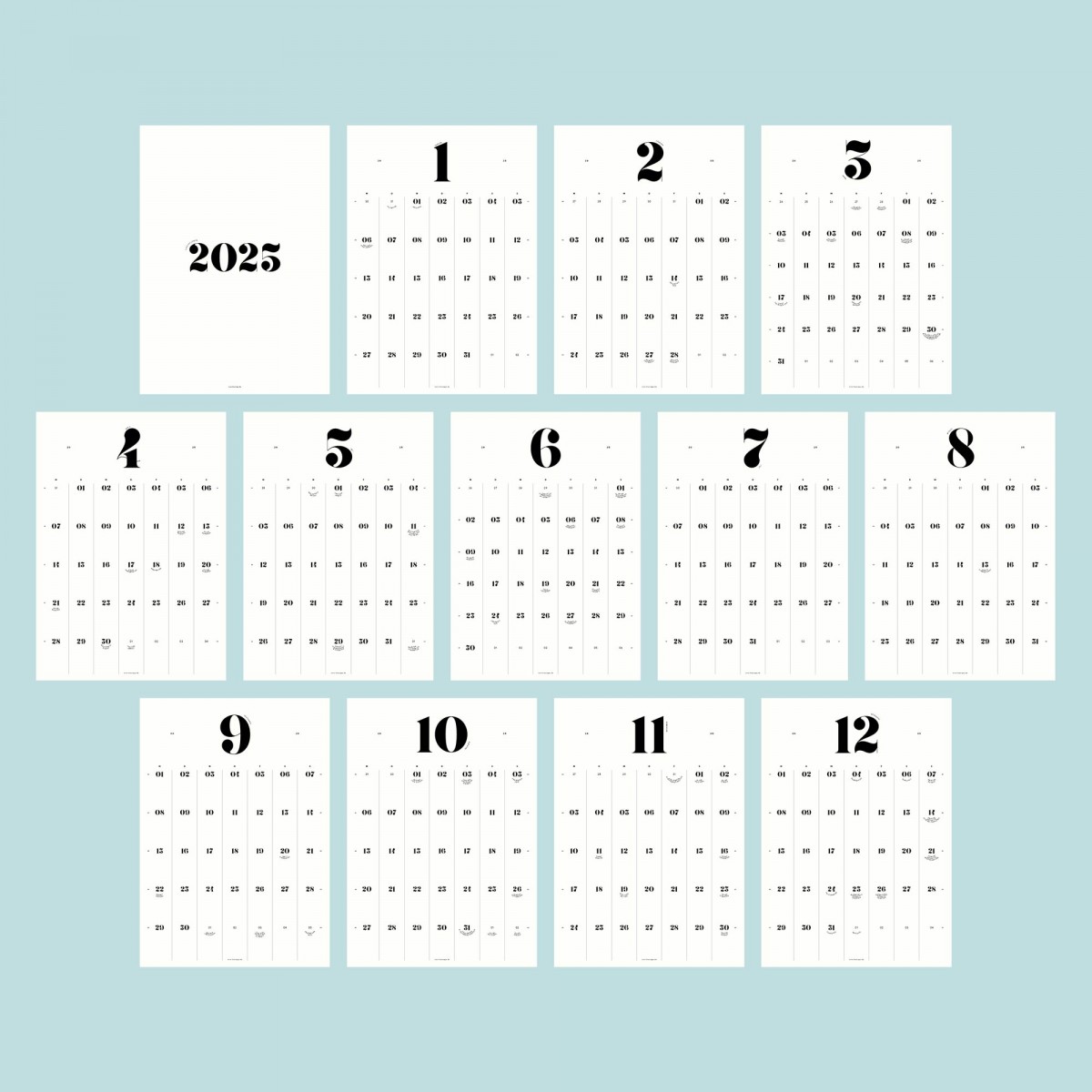 A4 Monatskalender Nr. 06 / ab sofort / frau rippe