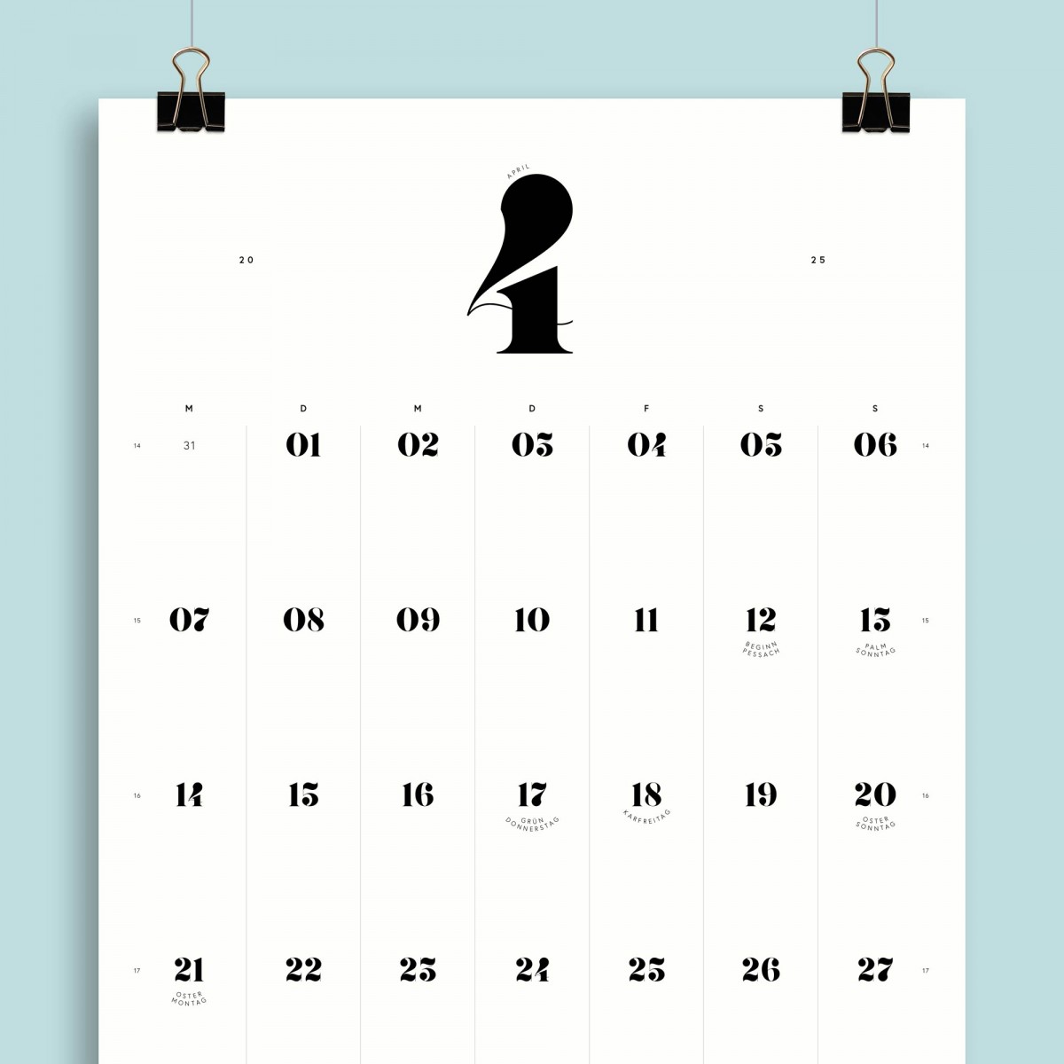 A4 Monatskalender Nr. 06 / ab sofort / frau rippe