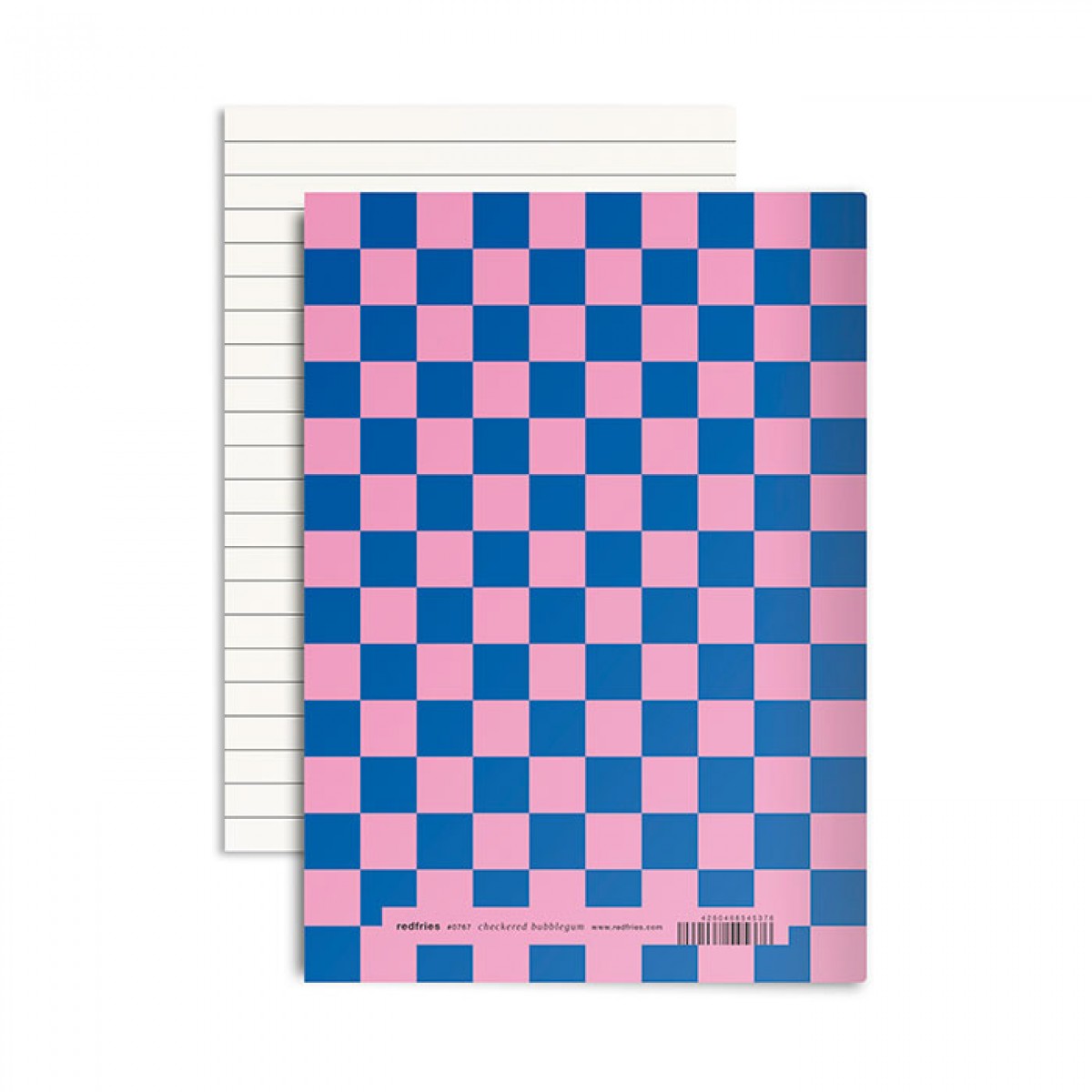 redfries checkered bubblegum – 2 Stück Notizhefte DIN A5