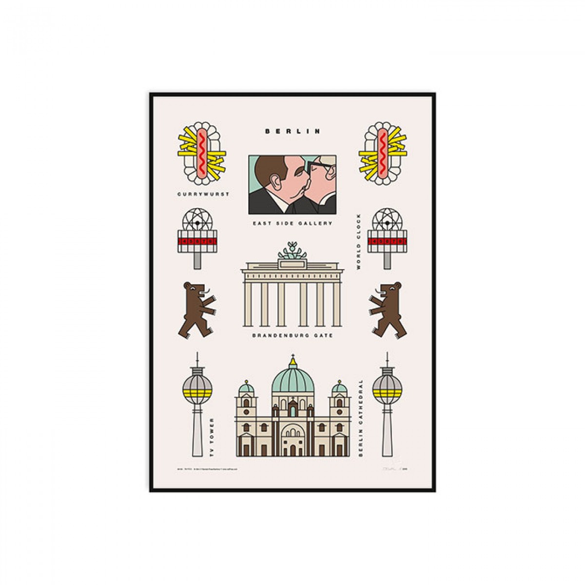 redfries berlin – Kunstdruck DIN B2