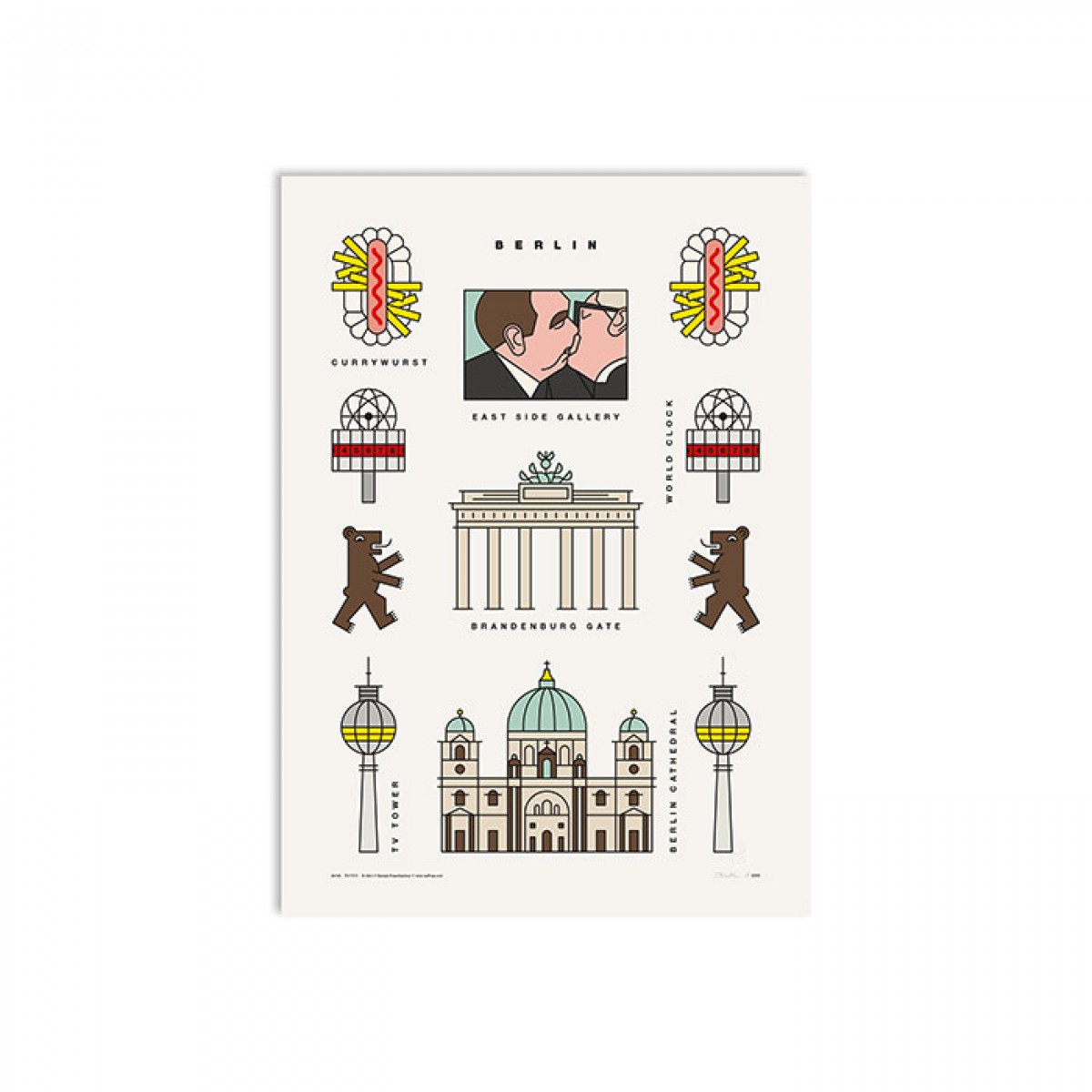 redfries berlin – Kunstdruck DIN B2