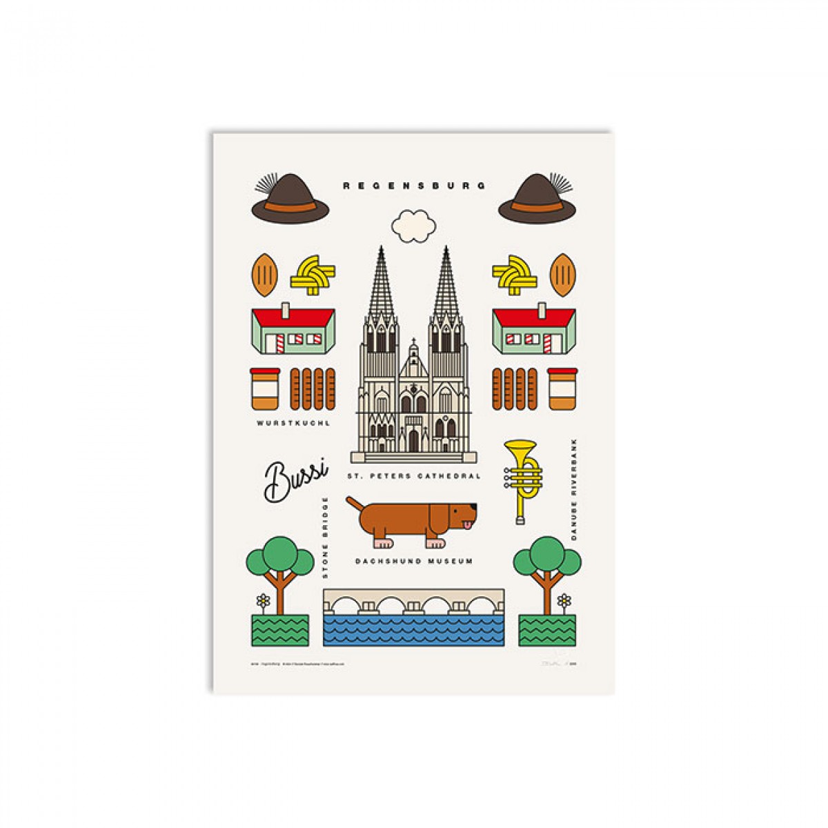 redfries regensburg – Kunstdruck DIN B2