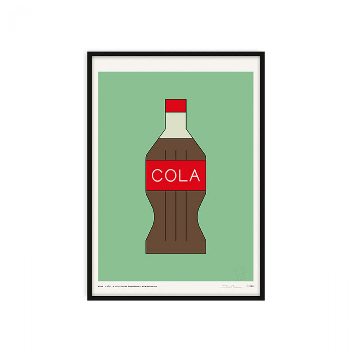 redfries cola – Kunstdruck DIN A3