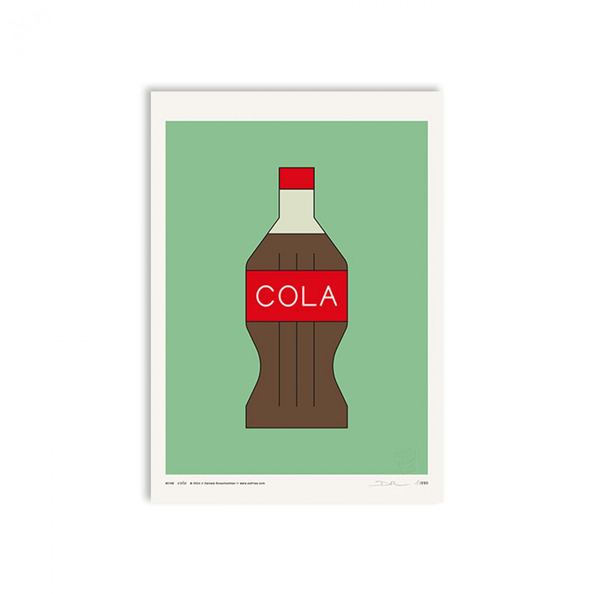 redfries cola – Kunstdruck DIN A3