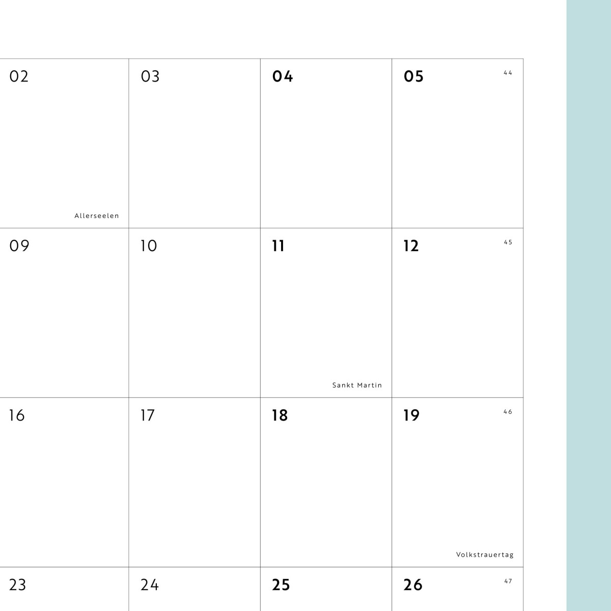 A3 Monatskalender Nr. 07 / ab sofort / frau rippe