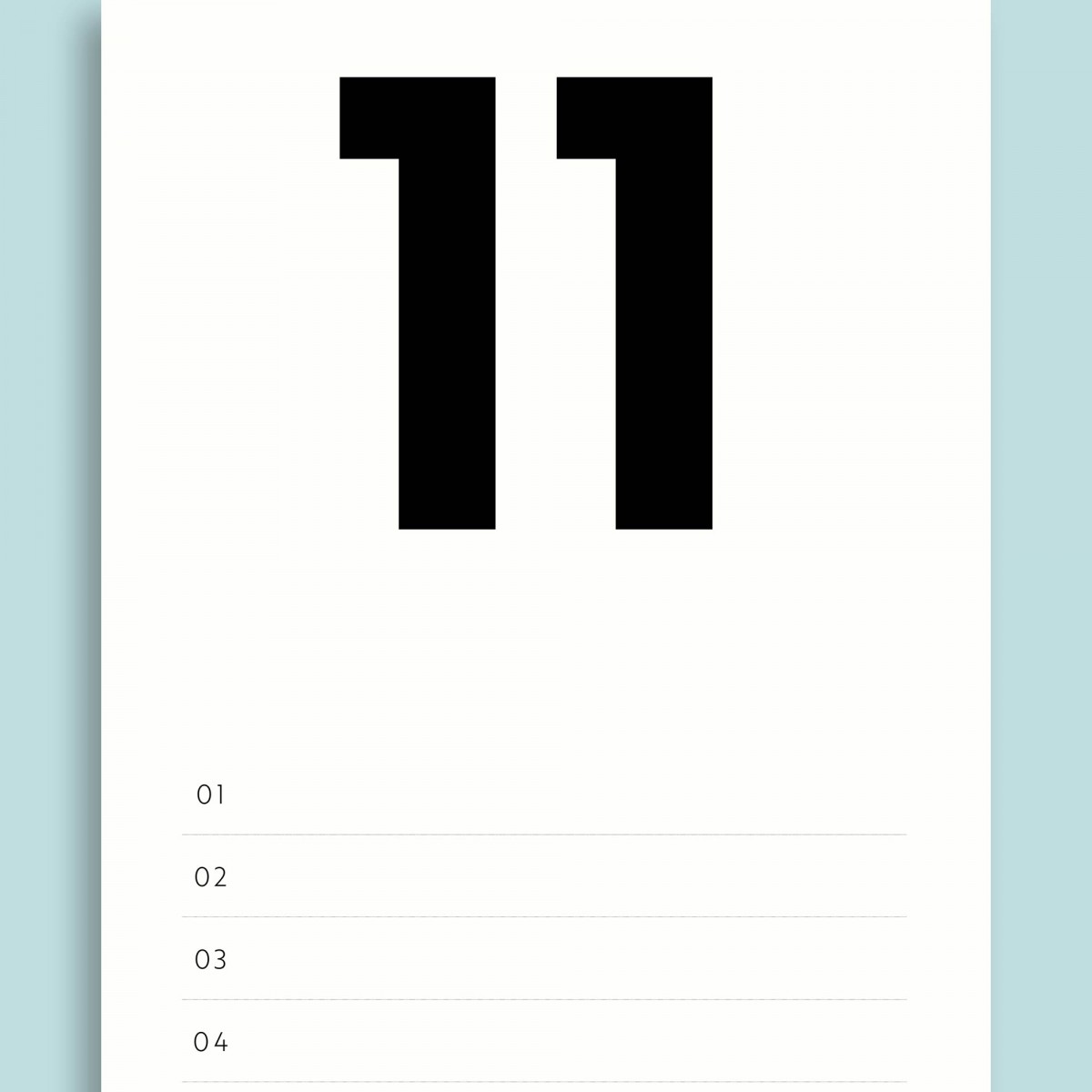 Geburtstagskalender Nr. 07/ immerwährend / frau rippe