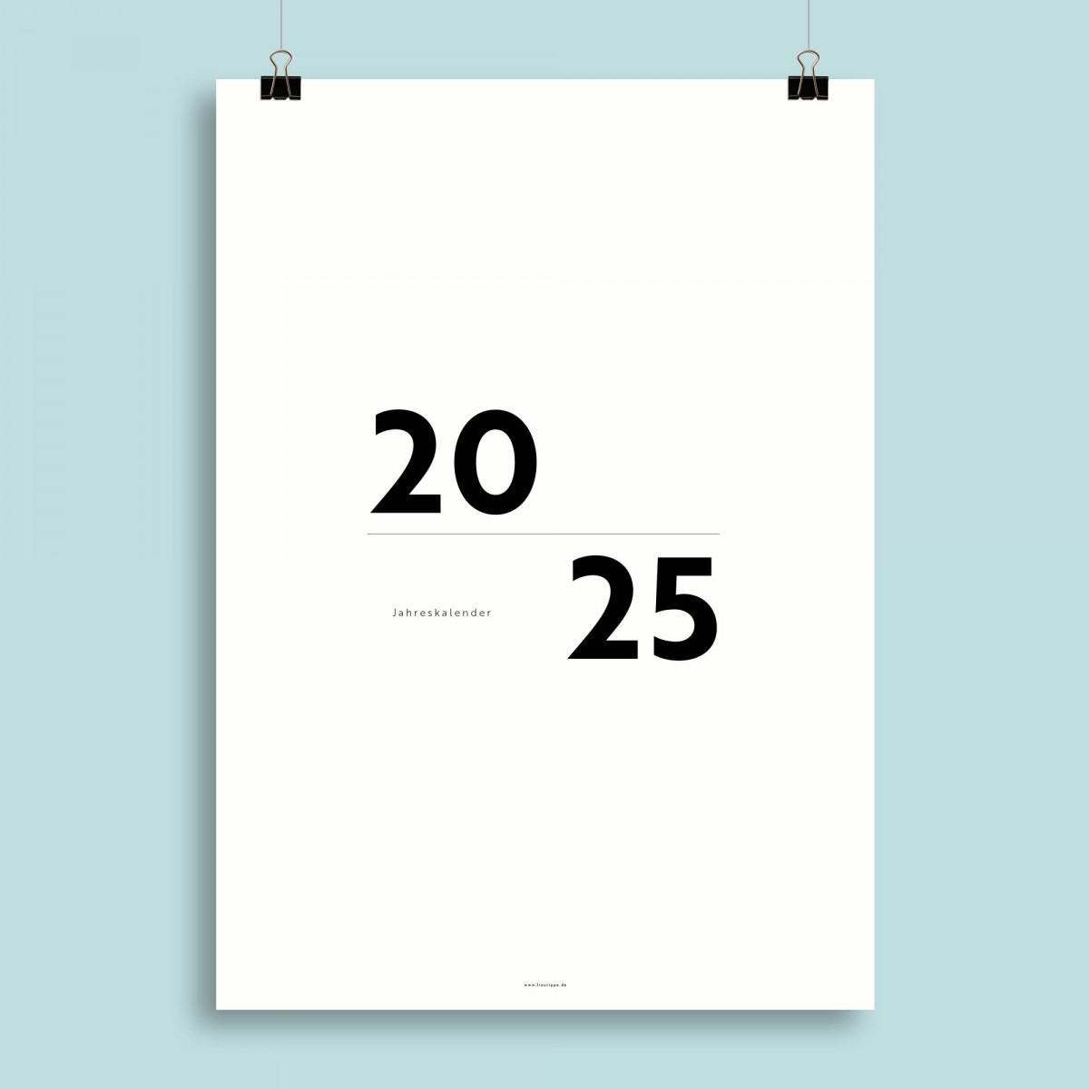A3 Monatskalender Nr. 07 / ab sofort / frau rippe