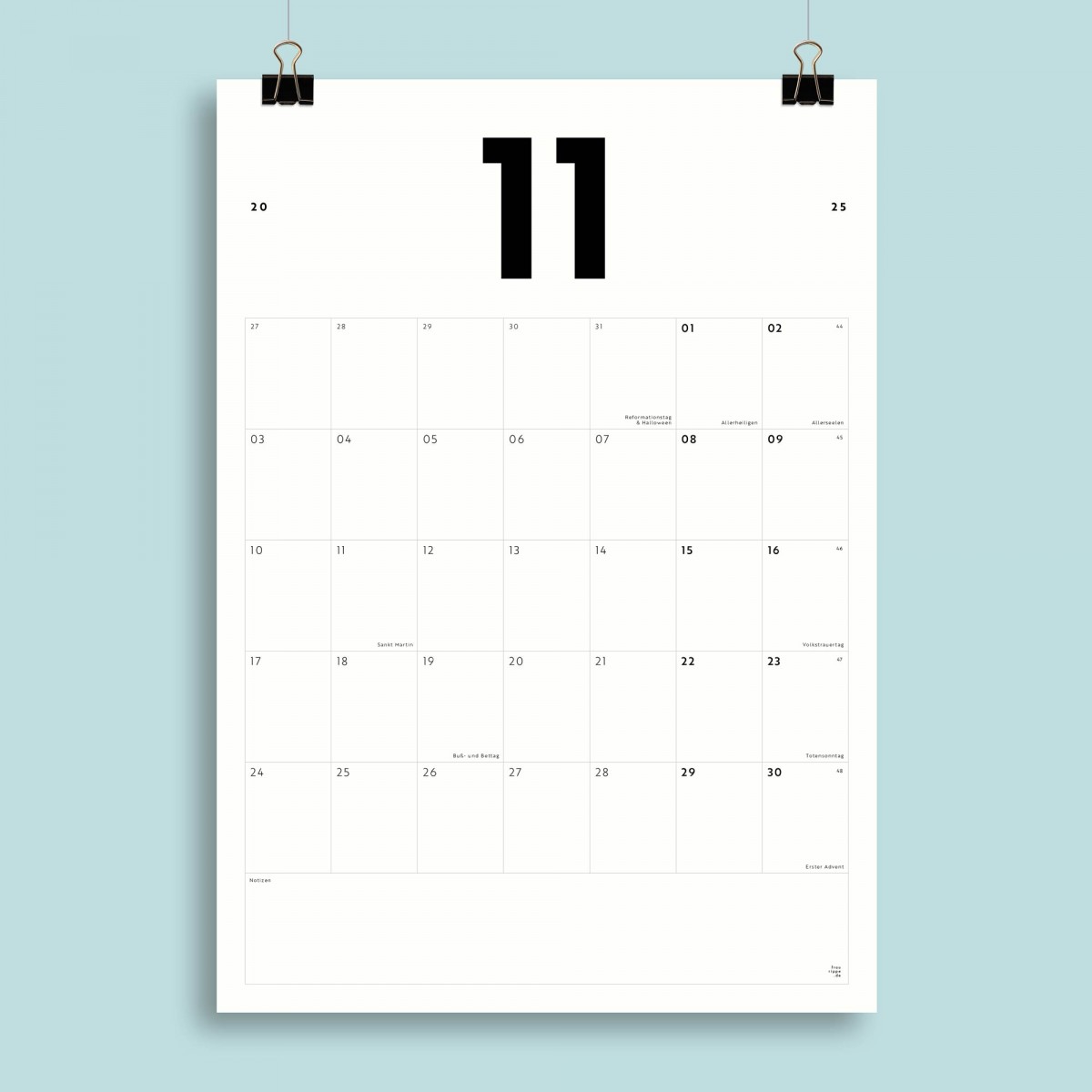A4 Monatskalender Nr. 07 / ab sofort / frau rippe