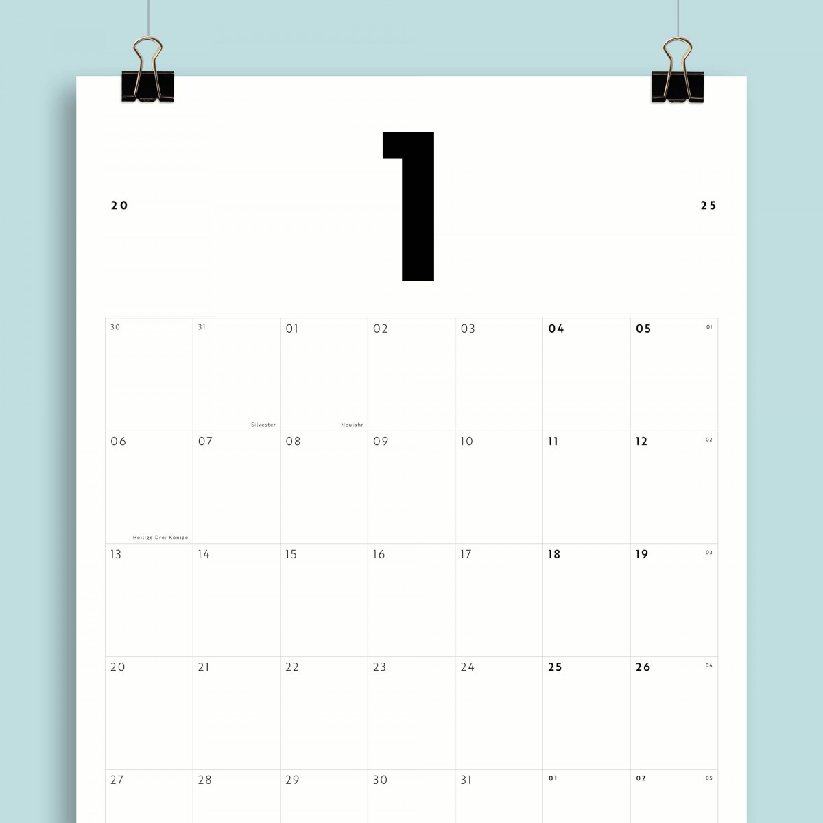 A4 Monatskalender Nr. 07 / ab sofort / frau rippe