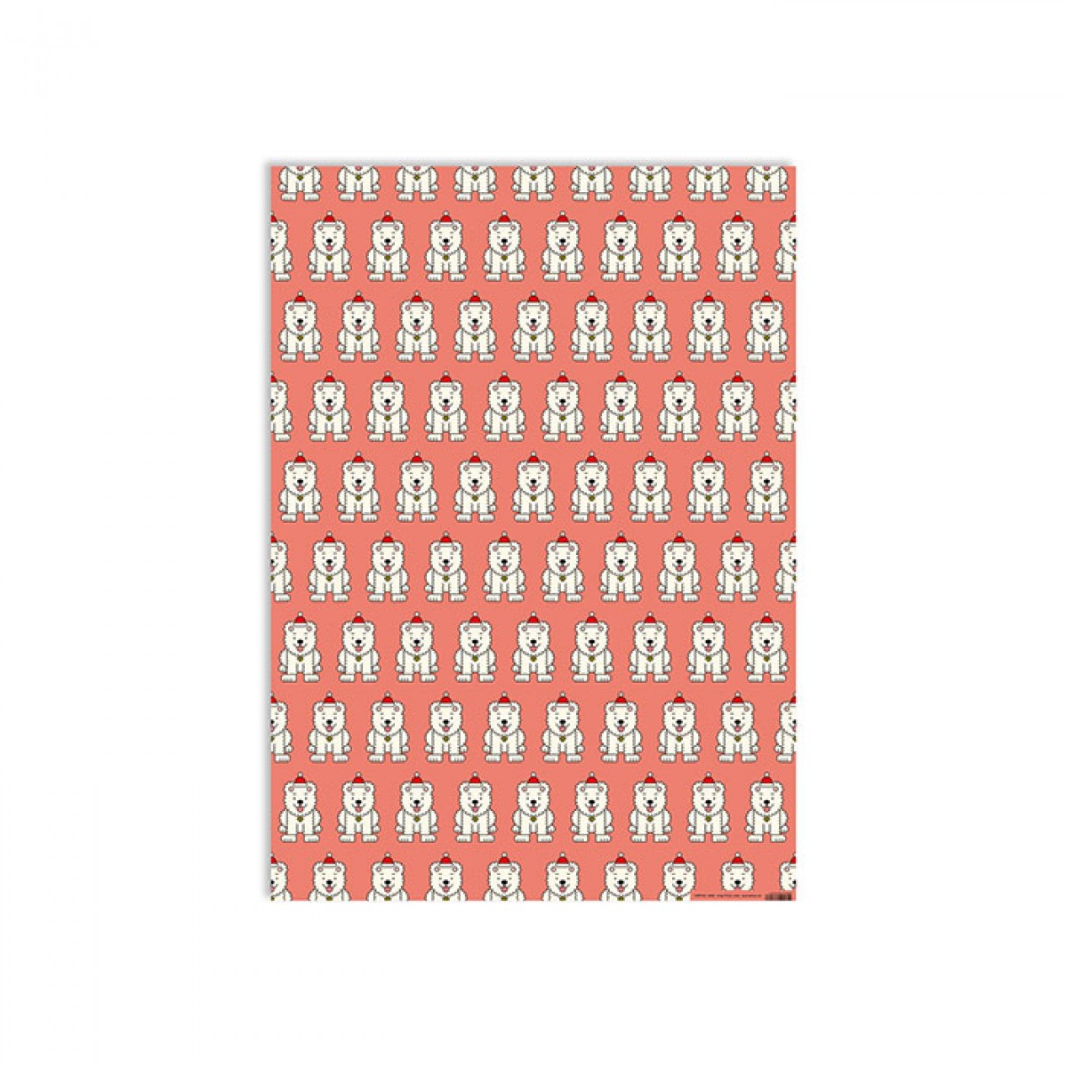 redfries wrap frizzy xmas – 6 Bögen Geschenkpapier