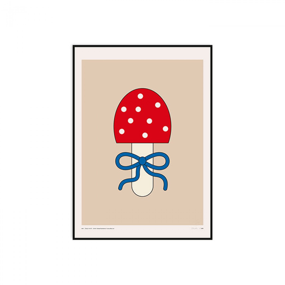 redfries fungi oracle – Kunstdruck DIN B2