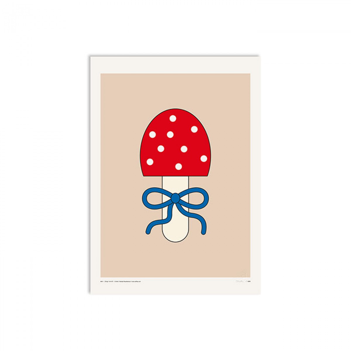 redfries fungi oracle – Kunstdruck DIN B2