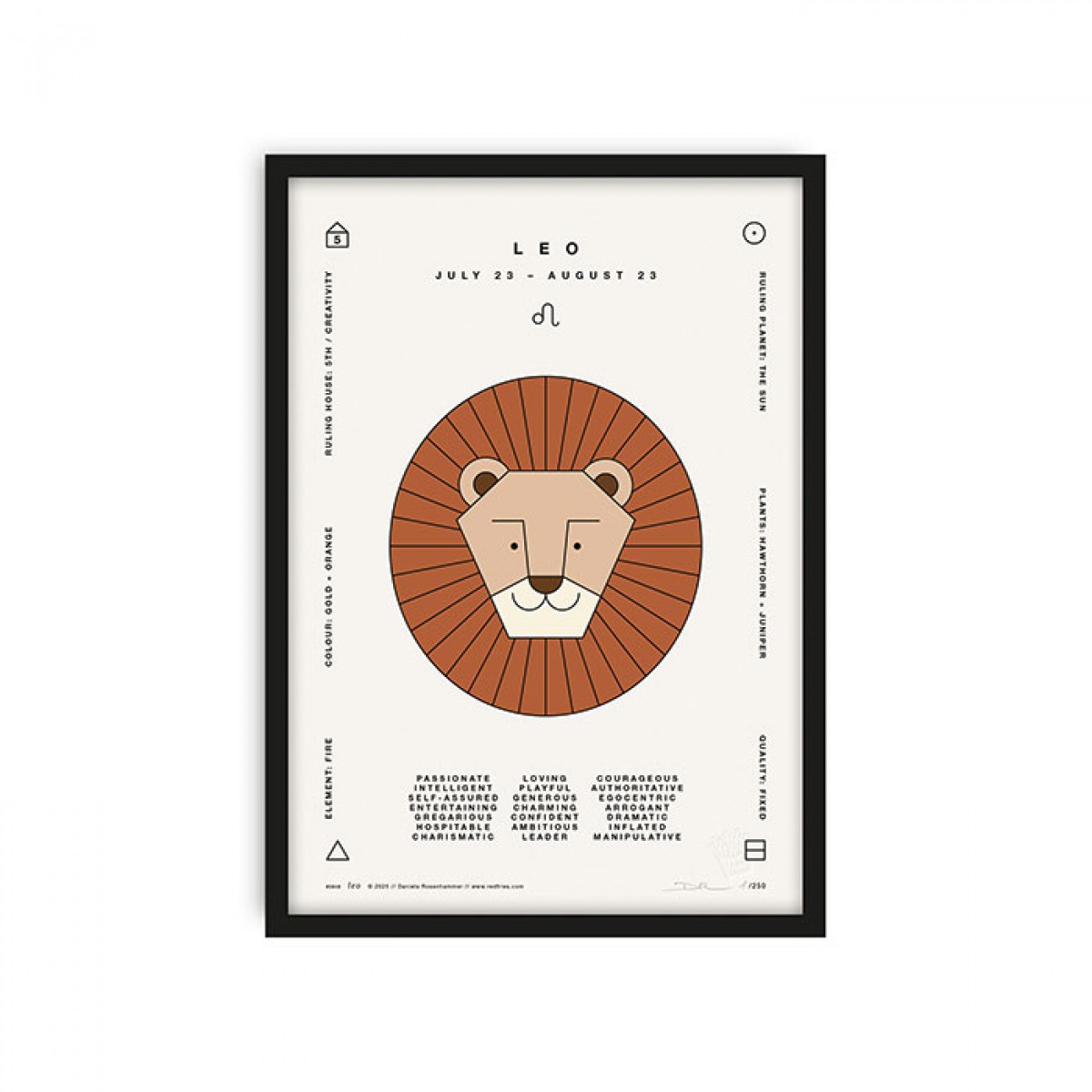 redfries leo a4 – Kunstdruck DIN A4