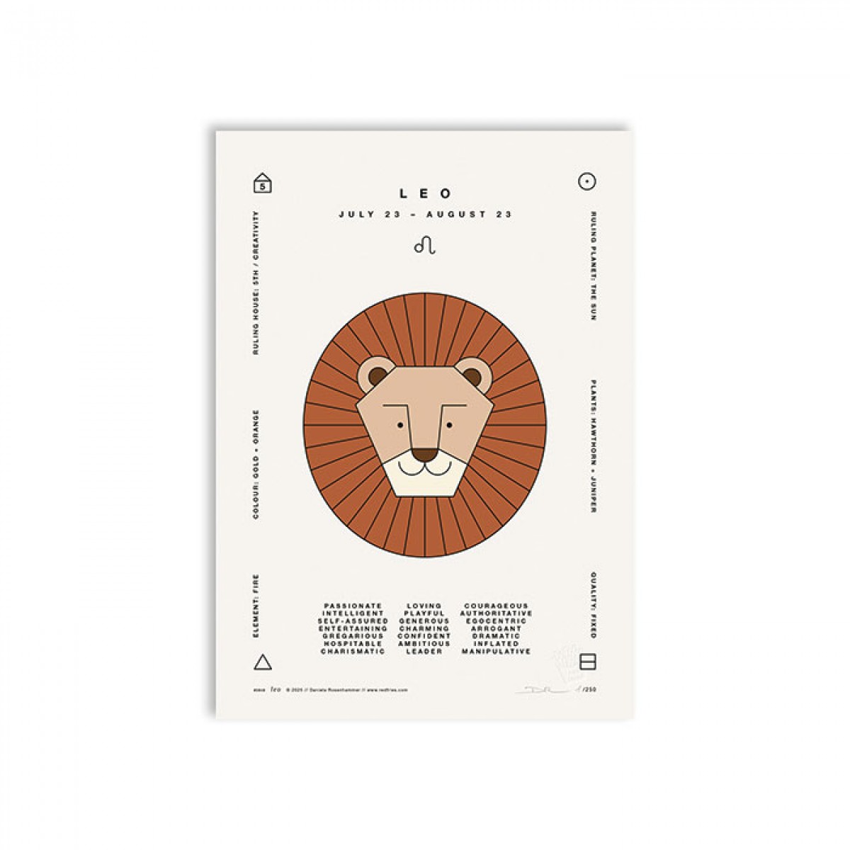 redfries leo a4 – Kunstdruck DIN A4