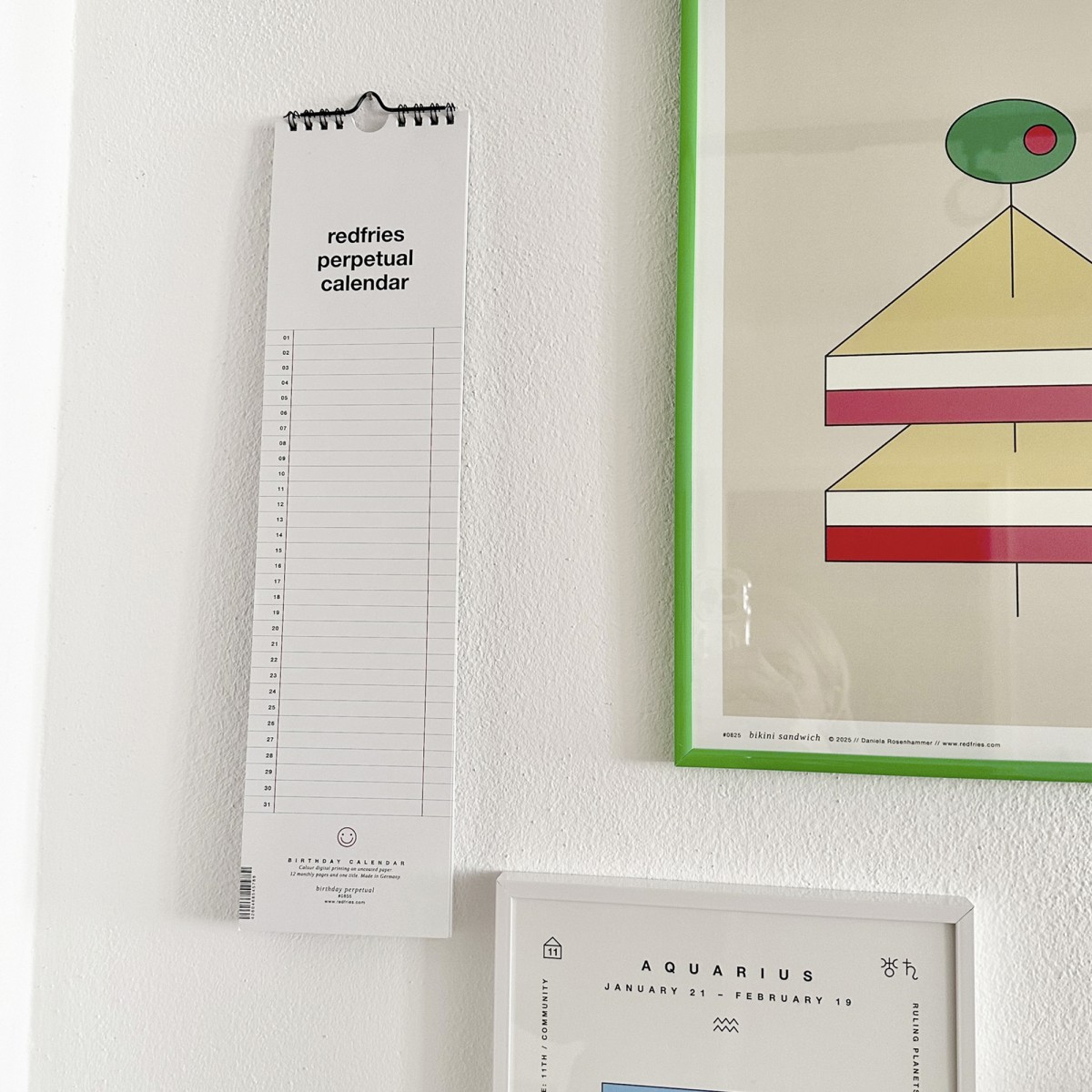 redfries birthday perpetual – Geburtstagskalender